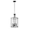 Maxim Lighting Sentinel 4-Light Pendant 25253CLBK - alternate 1